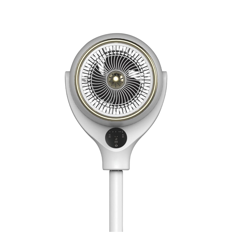 Contrôle vocal intelligent Fan Fan de sol silencieux-03